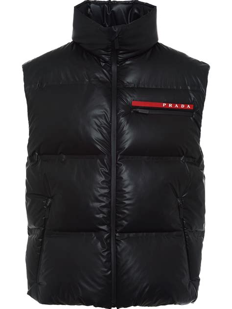 farfetch Prada gilet